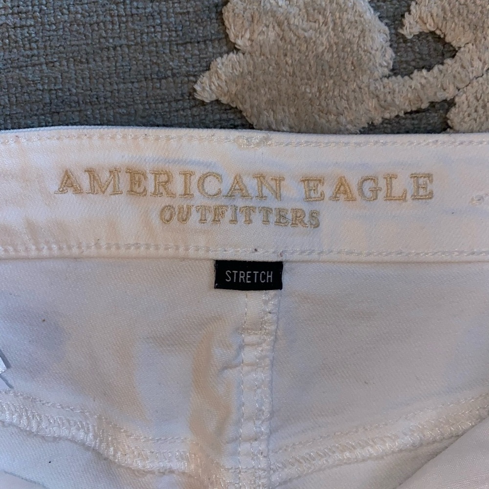 american eagle white skirt